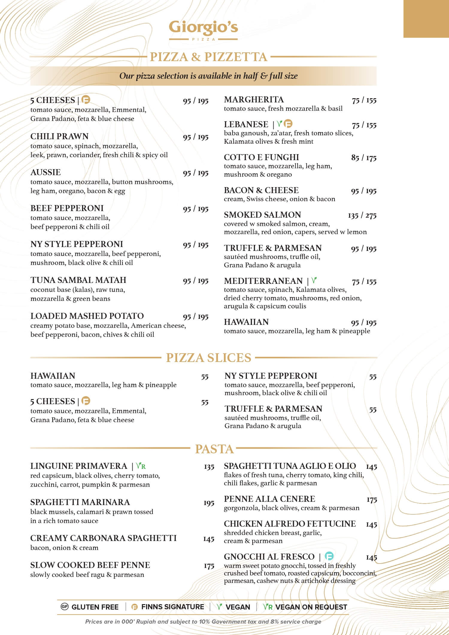 MONSOON MENU